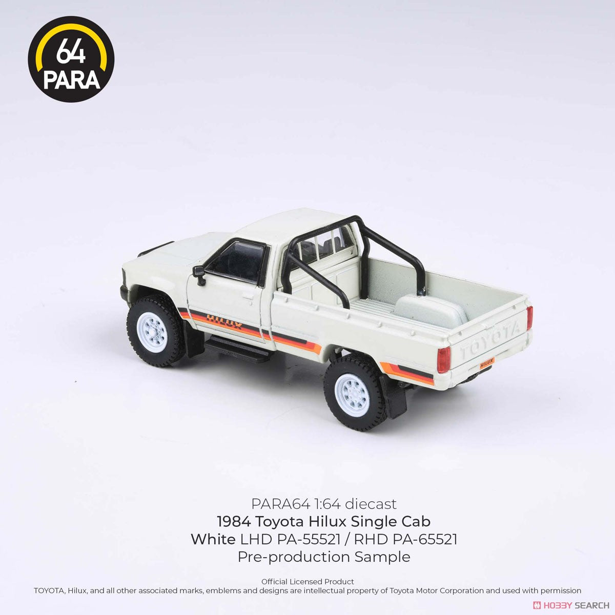 1/64 Toyota Hilux 1984 White