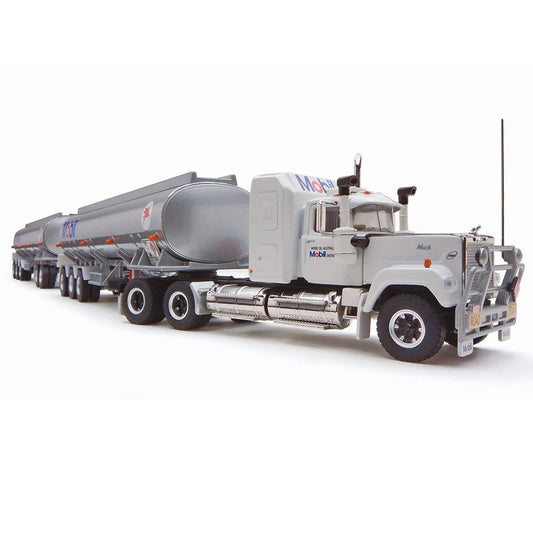 1/64 Mobil road train, Prime mover, Dolly and two trailers