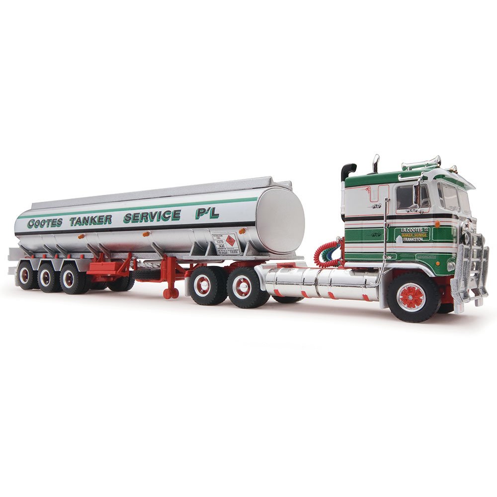 1/64 Cootes Tanker Service - prime mover and tanker trailer