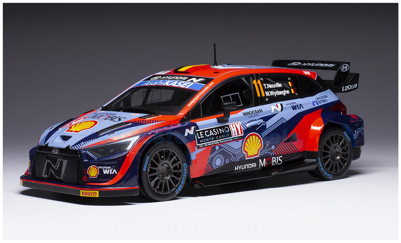 1/18 Hyundai i20 N Rally #11 Rally Monte Carlo 2022 "T Neuville/ Wydaeghe"