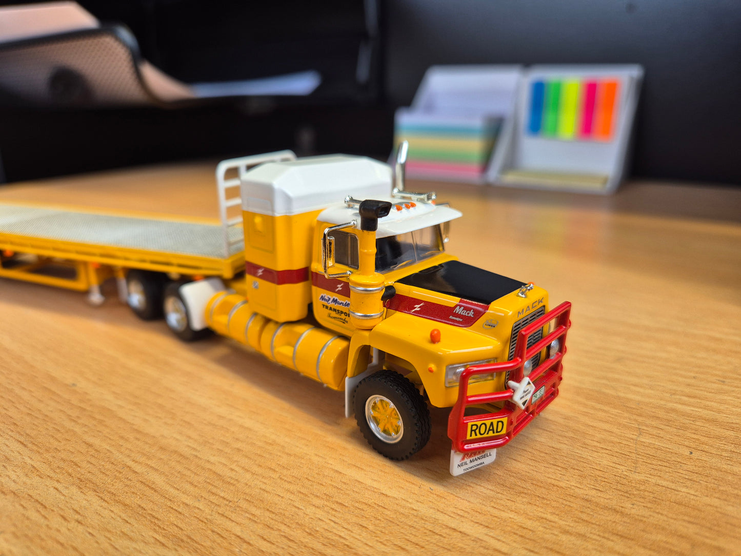 1/64 Neil Mansell Transport road train, Prime mover, Dolly and two trailers