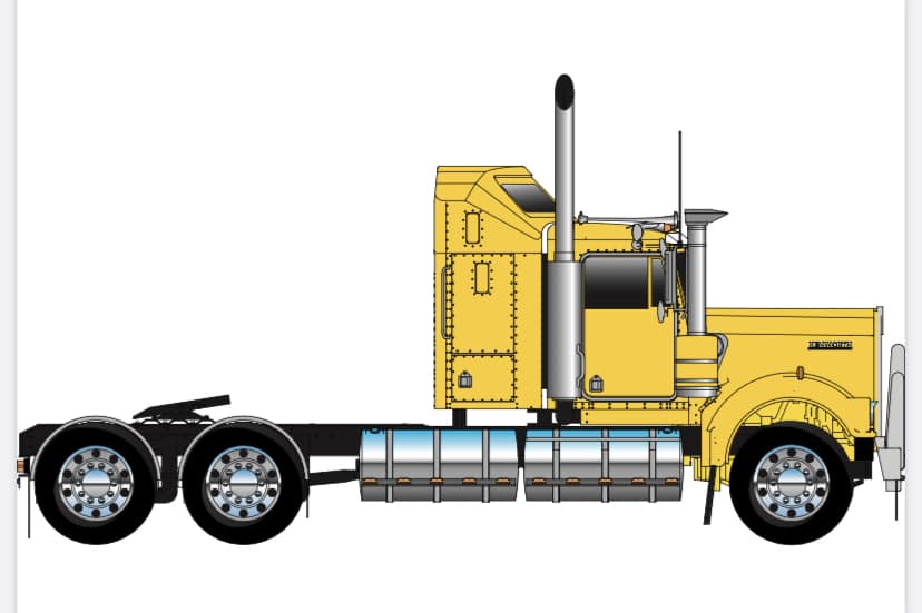 1/50 W900 Chrome Yellow
