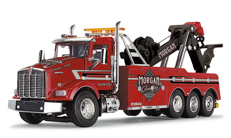 1/64 Morgan Towing and Recovery Kenwoth T800 Day Cab with Miller Century 9055 triaxle wrecker
