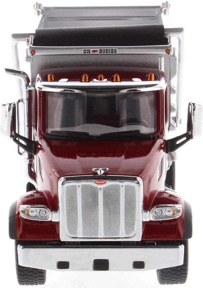1/50 Peterbilt 579 OX Stampede Dump Truck Metallic Red 71077