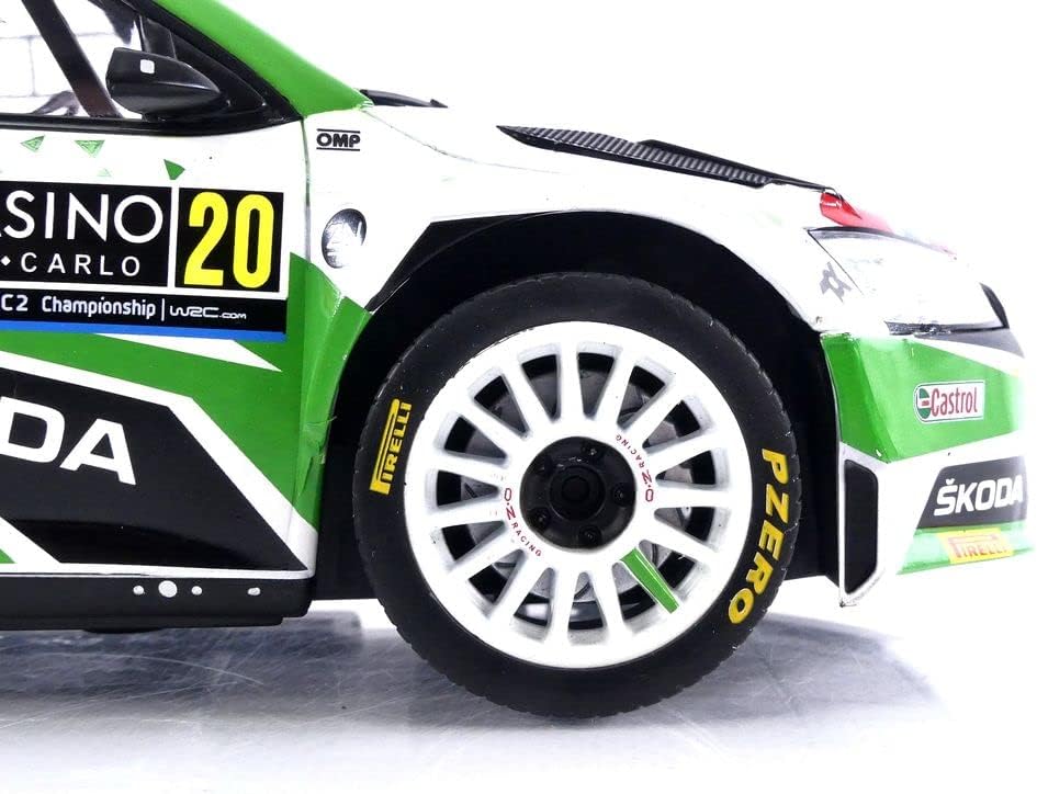 1/18 Skoda Fabia Rally2 EVO #20 Rally Monte Carlo "Mikkelsen/Eriksen"