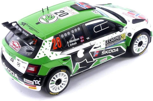 1/18 Skoda Fabia Rally2 EVO #20 Rally Monte Carlo "Mikkelsen/Eriksen"
