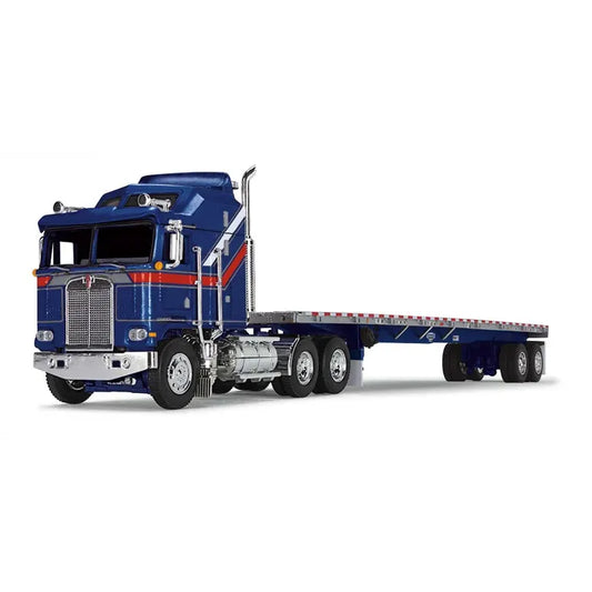 1/64 Kenworth K100 COE w/53' Wilson Flatbed