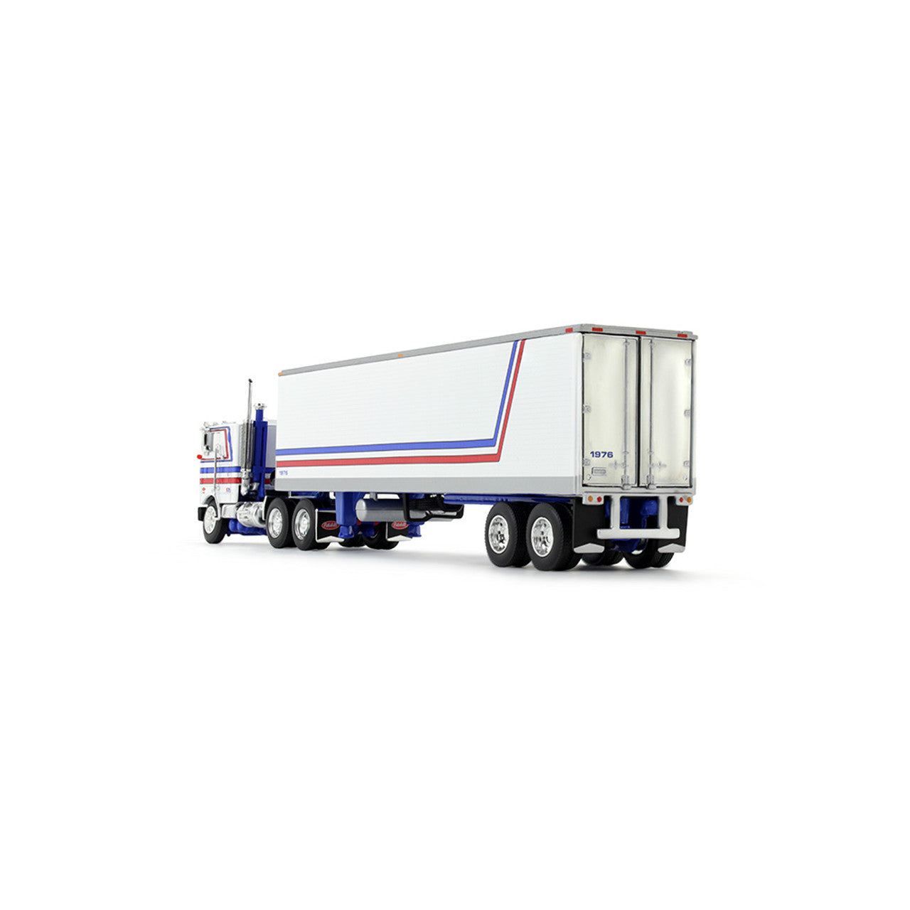 1/64 Bicentennial Patriot Peterbilt Model 352 COE 86" Sleeper & 40' Vintage Trailer with Reefer