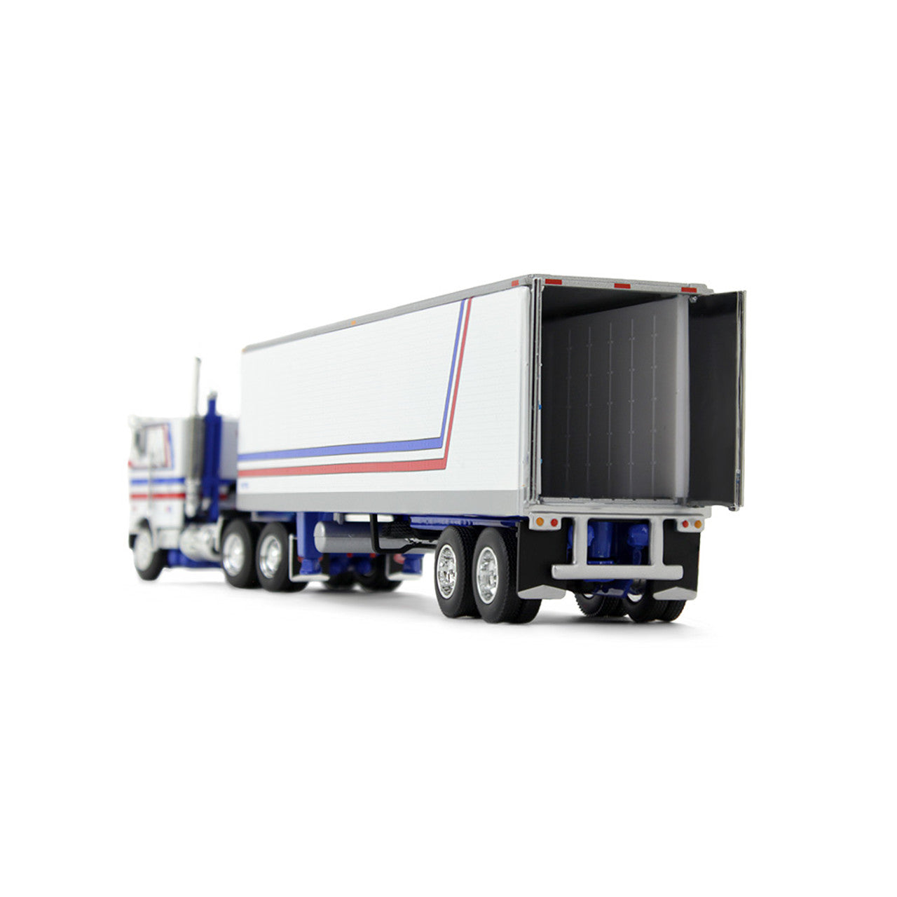 1/64 Bicentennial Patriot Peterbilt Model 352 COE 86" Sleeper & 40' Vintage Trailer with Reefer