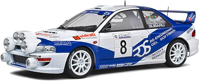 1/18 Subaru Impreza S5 WRC99 2000 Rally Azimut Di Monza "Rossi/Cassina"