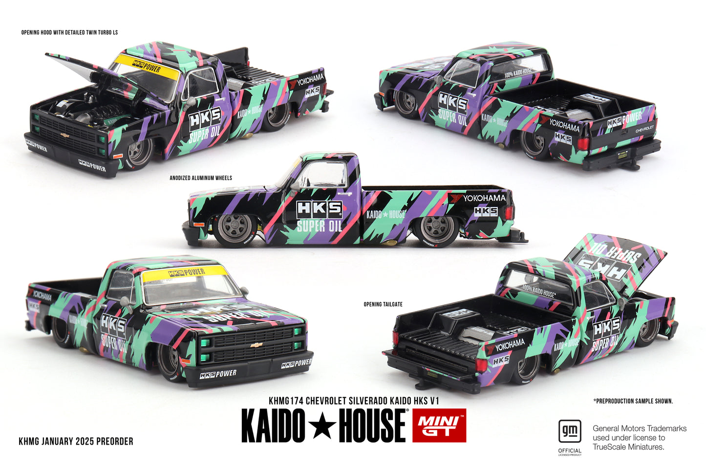 1/64 Chevrolet Silverado KAIDO HKS V1