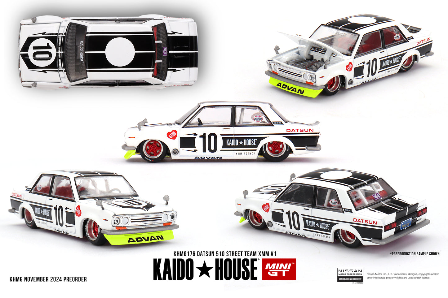 1/64 Datsun 510 Street Team XMM V1
