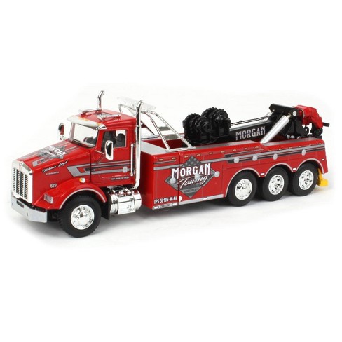 1/64 Morgan Towing and Recovery Kenwoth T800 Day Cab with Miller Century 9055 triaxle wrecker