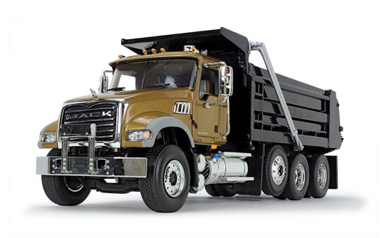 1/34 Mack Granite Dump truck Gold/Black