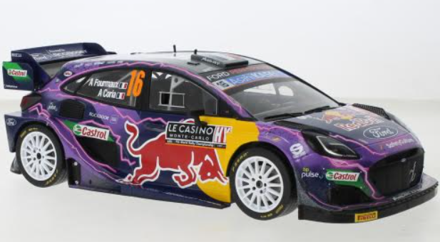 1/18 Ford Puma Rally #16 Rally Monte Carlo 2022 "A Fourmaux/A Coria"