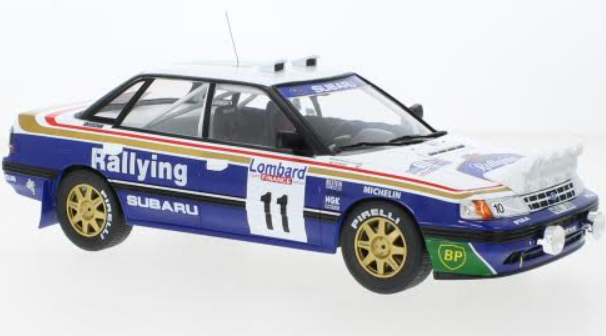 1/18 Subaru Legacy RS #11 RAC Rally 1991 "A Vatanen/B Berglund"