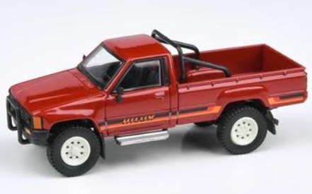 1/64 Toyota Hilux Single Cab Red
