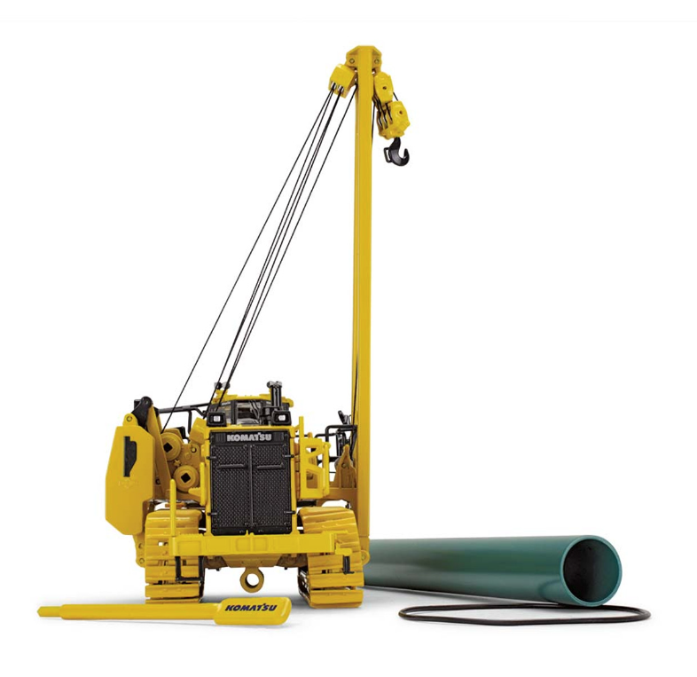 1/50 Komatsu D155CX-8 with K17 Pipe Layer
