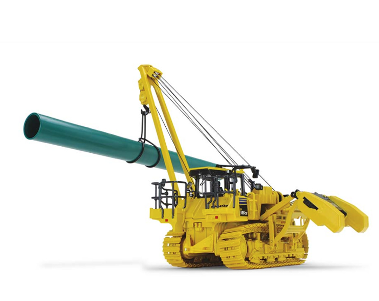 1/50 Komatsu D155CX-8 with K17 Pipe Layer
