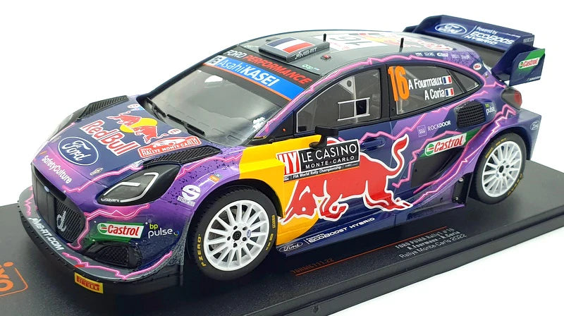 1/18 Ford Puma Rally #16 Rally Monte Carlo 2022 "A Fourmaux/A Coria"
