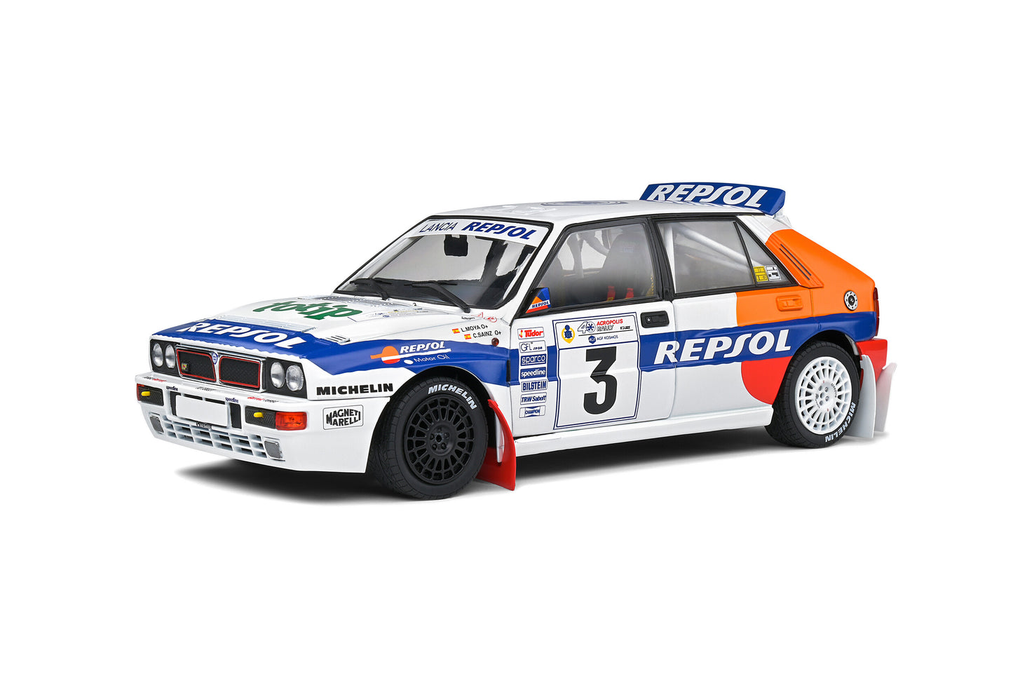1/18 Lancia Delta HF Intergrale 2nd Acropolis Rally 1993 #3 "Sainz/Moya"