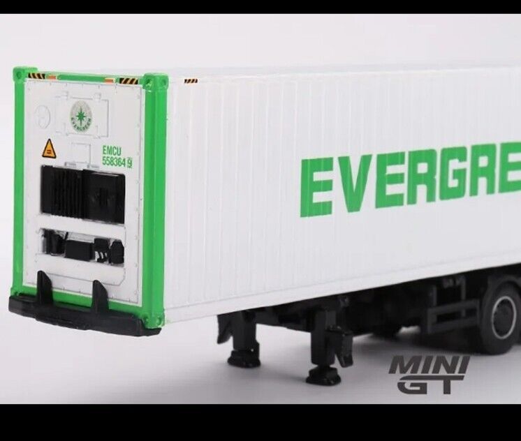 1/64 Western Star 49X Blue w/ 40ft Container "Evergreen"
