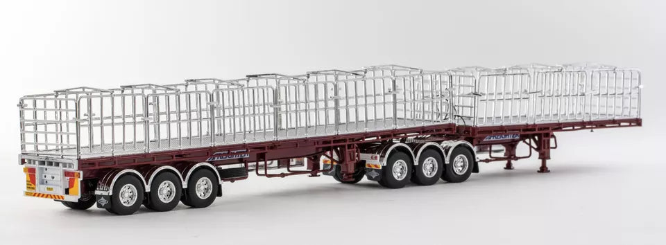 1/50 Freight Flat Top B-double Muscat
