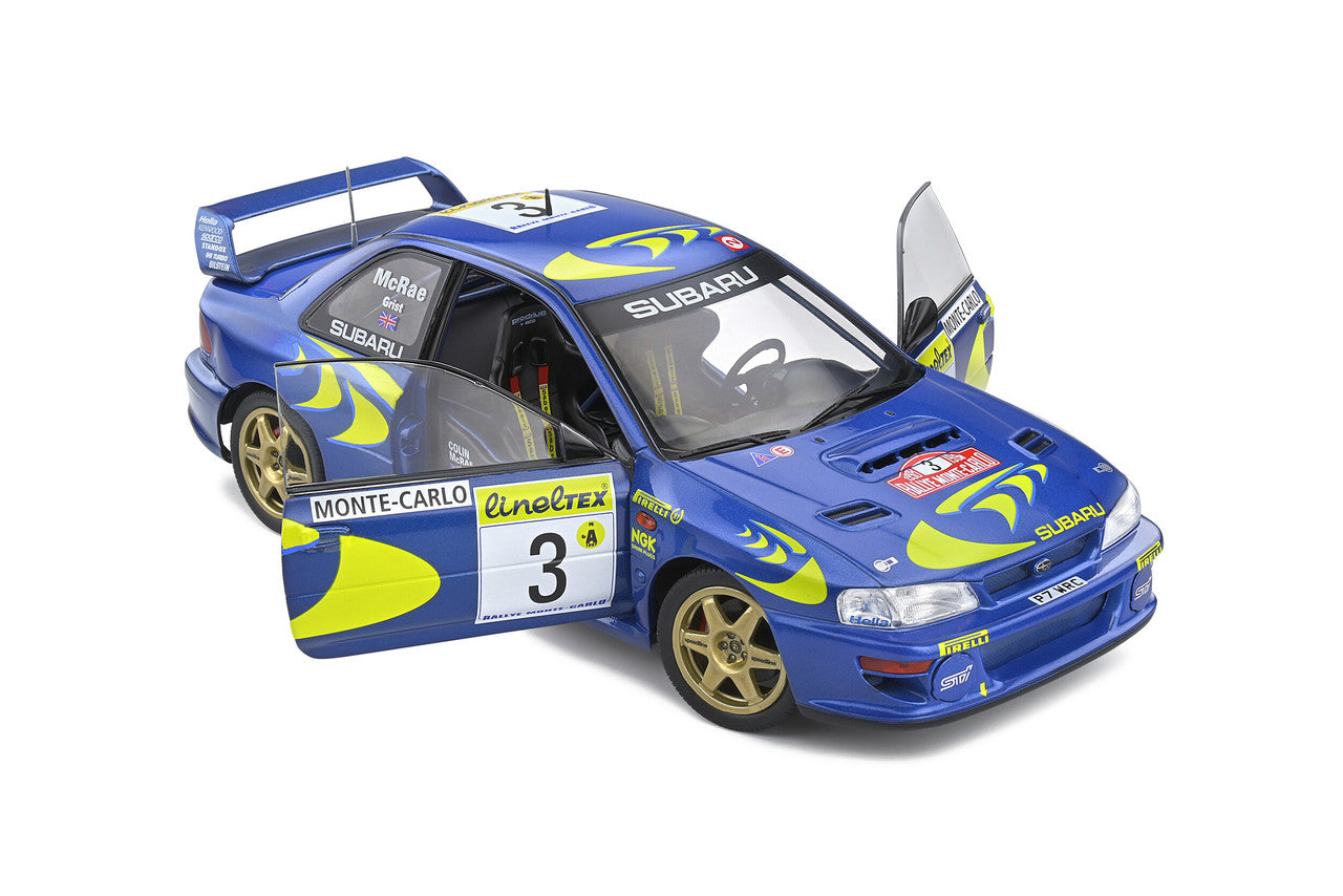 1/18 Subaru Imprezza 22b Rallye Monte Carlo 1998 #3 "C McRae/Grist"