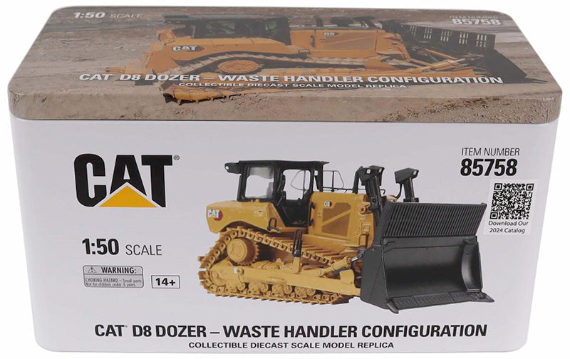 1/50 D8 Track-Type Tractor Waste Configuration