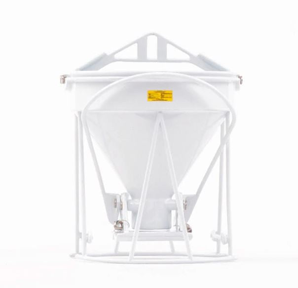 1/50 Gar-Bro round gate conrete bucket - white