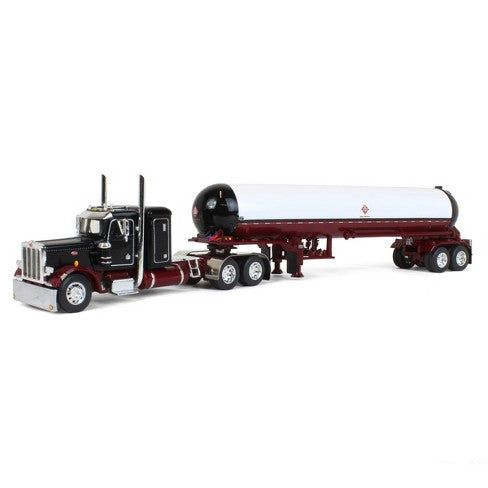 1/64 Tanker Peterbilt 359 Maroon/White