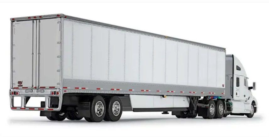 1/64 Kenworth T680 76" high roof sleeper & Wabash Duraplate trailer