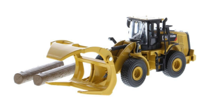1/64 Cat 950M Wheel Loader With Log Fork (Toy)