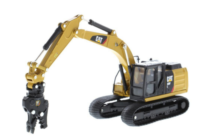 1/64 Cat 320F Excavator With Five Work Tools(Toy)