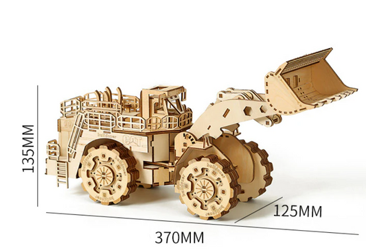 3D Wooden Puzzle / Model 994 Wheel Loader