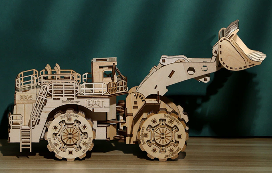 3D Wooden Puzzle / Model 994 Wheel Loader