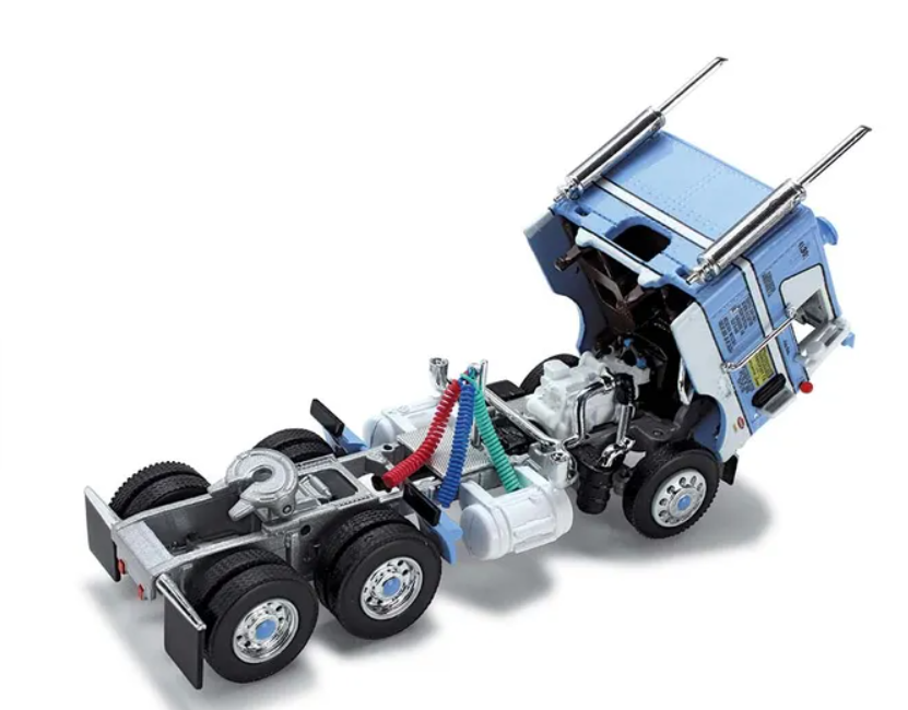 1/64 Peterbilt 352 COE 86"" sleeper & 40 vintage trailer with reefer - Refigerated Transport