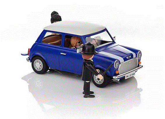 Mini Cooper Blue (Toy)