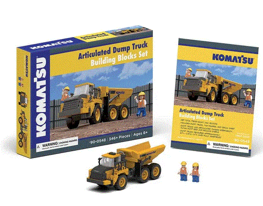 Articulated Dump truck building set