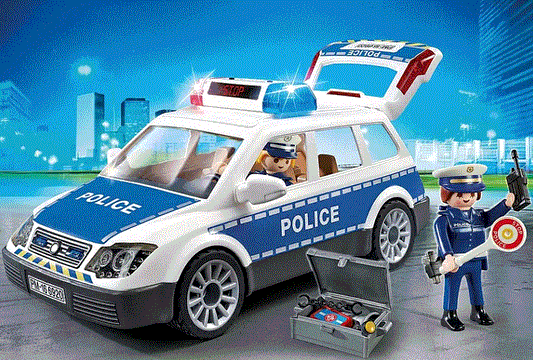 Police Car With Lights And Sounds (Toy)