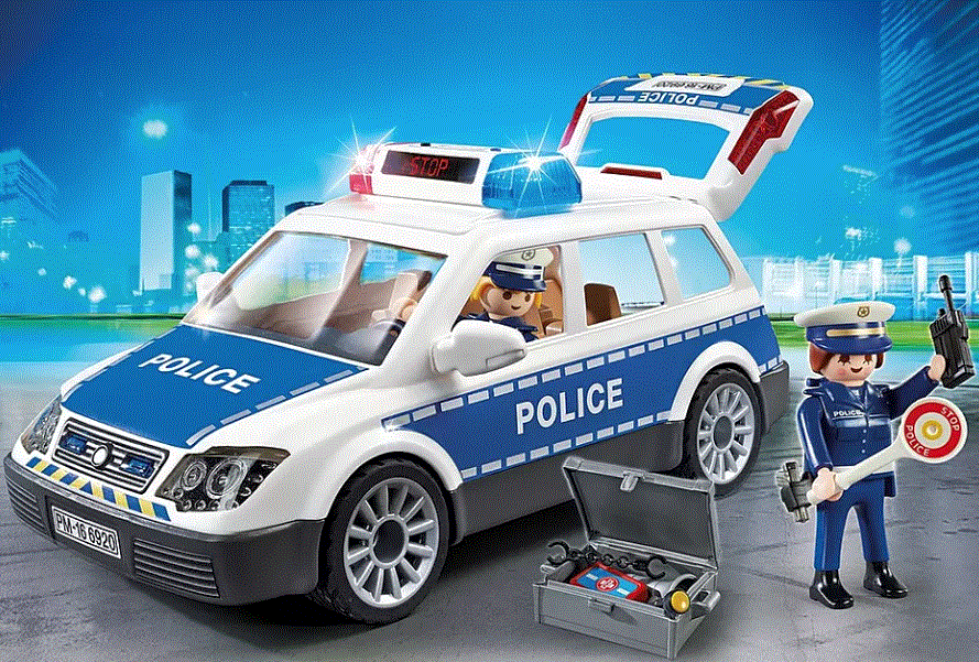 Police Car With Lights And Sounds (Toy)