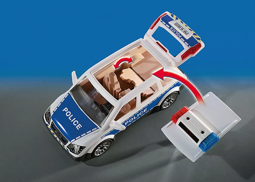 Police Car With Lights And Sounds (Toy)