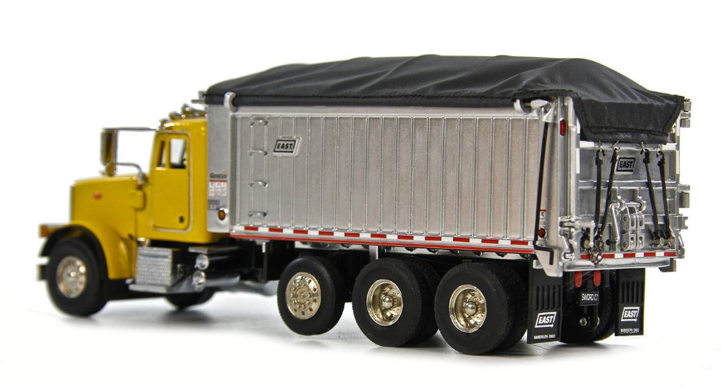 1/50 Peterbilt 357 Rigid with East Genesis Dump Body - Yellow