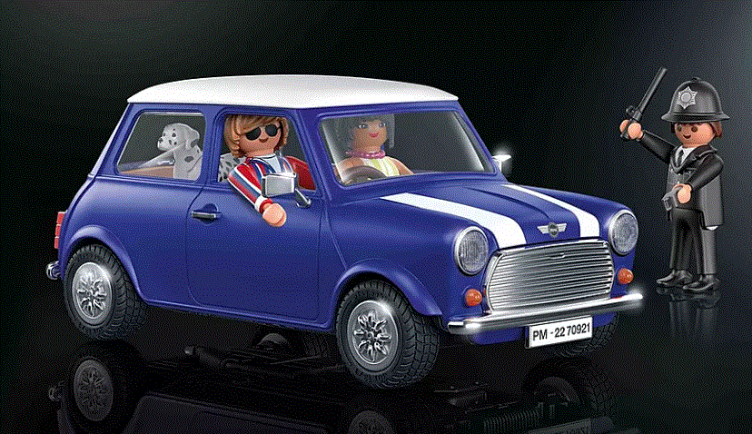 Mini Cooper Blue (Toy)