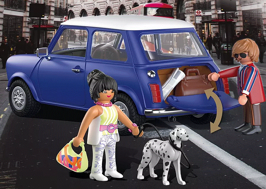Mini Cooper Blue (Toy)