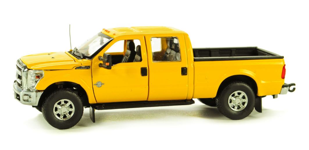 1/50 Ford F250 Pickup truck crew cab yellow