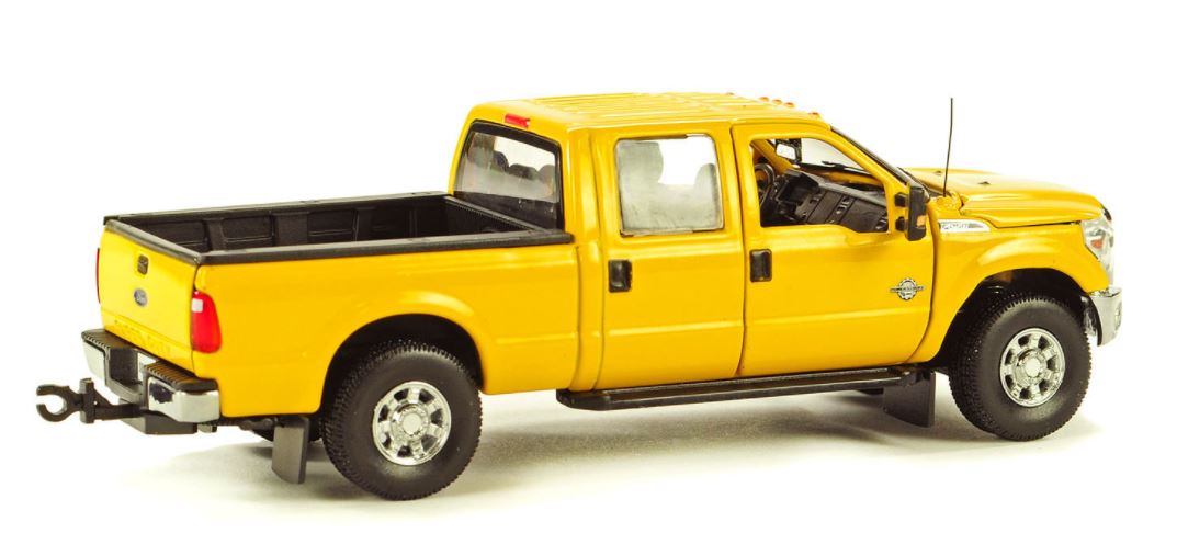 1/50 Ford F250 Pickup truck crew cab yellow