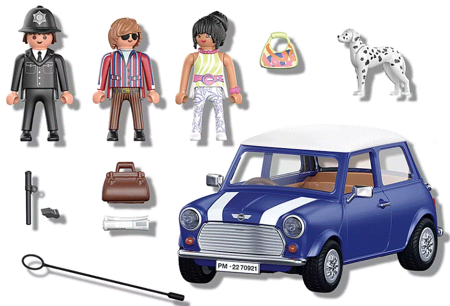 Mini Cooper Blue (Toy)