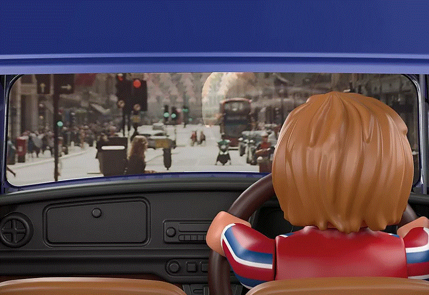 Mini Cooper Blue (Toy)