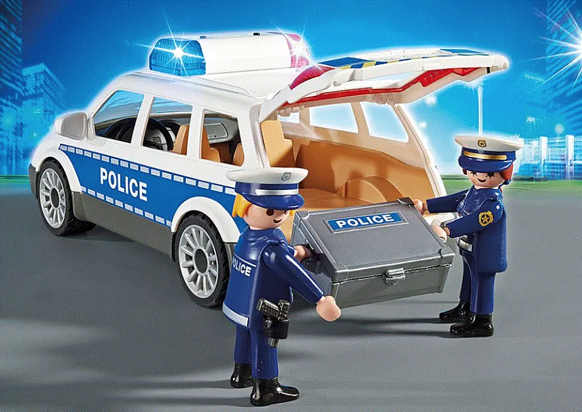 Police Car With Lights And Sounds (Toy)
